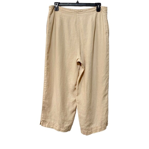J. Jill Linen Cropped Wide Leg pants Size 18 - Picture 4 of 12
